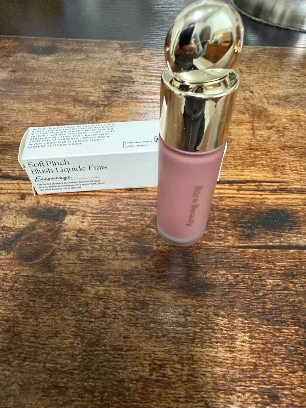 Rare Beauty Soft Pinch Liquid Blush — Encourage Pink